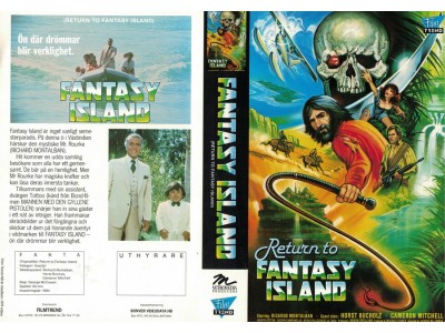 Return To Fantasy Island  Instick VHS